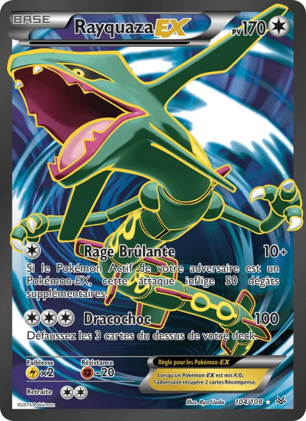 Rayquaza EX · Ciel Rugissant 104/108