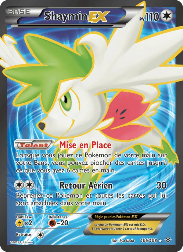 Shaymin EX · Ciel Rugissant 106/108