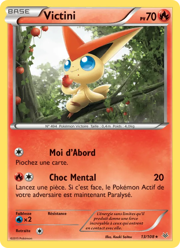 Victini · Ciel Rugissant 13/108