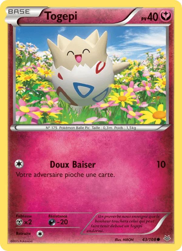 Togepi · Ciel Rugissant 43/108