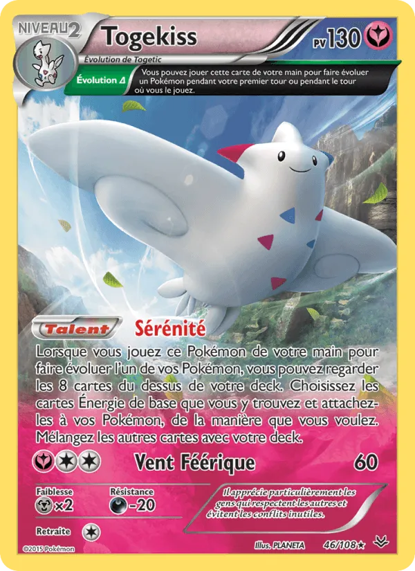 Togekiss · Ciel Rugissant 46/108