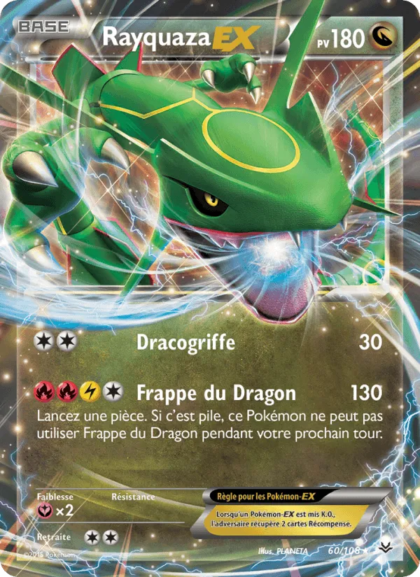 Rayquaza EX · Ciel Rugissant 60/108