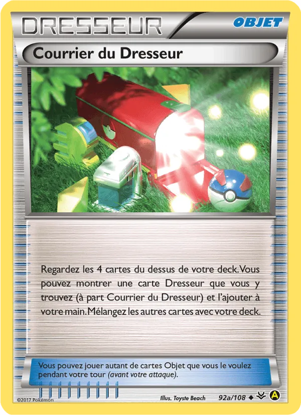 Courrier du Dresseur · Ciel Rugissant 92a/108
