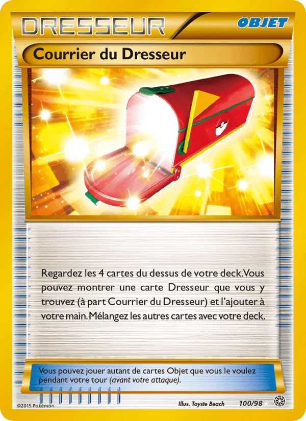 Courrier du Dresseur · Origines Antiques 100/98