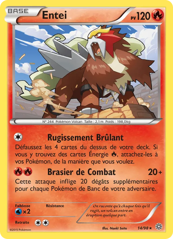 Entei · Origines Antiques 14/98