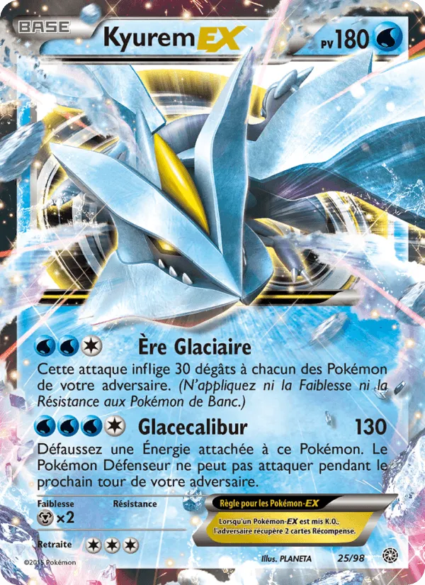 Kyurem EX · Origines Antiques 25/98