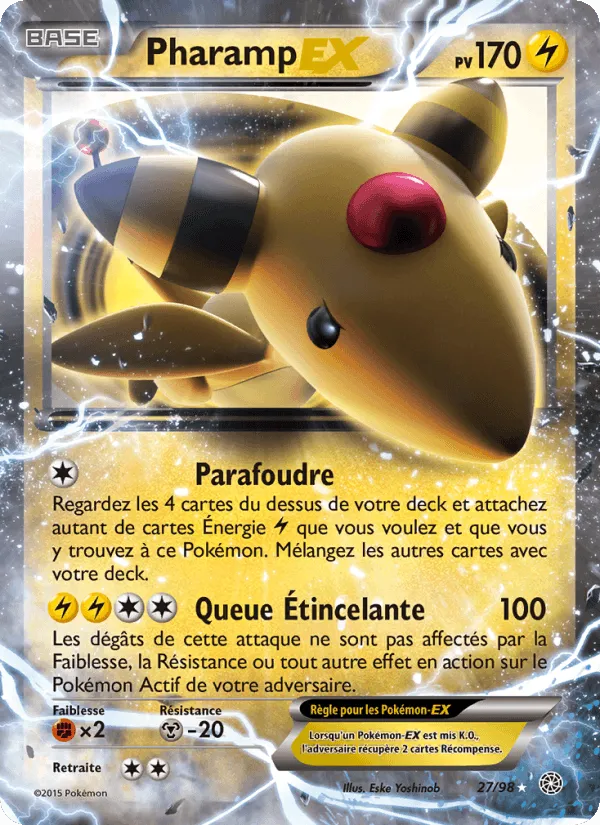 Pharamp EX · Origines Antiques 27/98