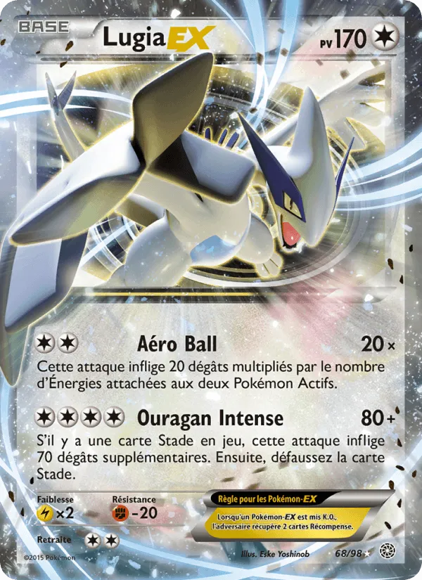 Lugia EX · Origines Antiques 68/98