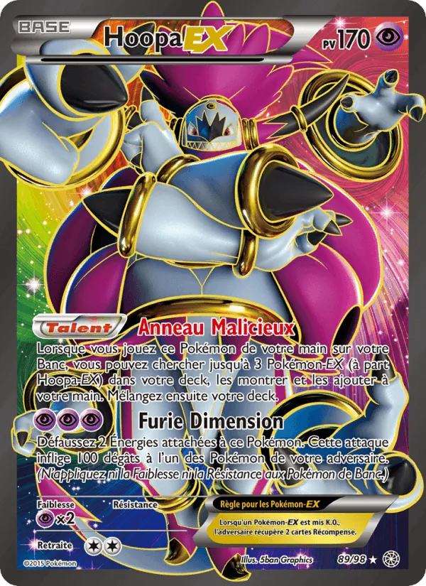 Hoopa EX · Origines Antiques 89/98