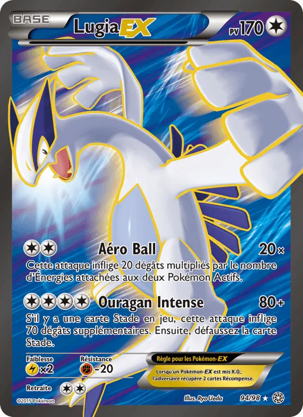 Lugia EX · Origines Antiques 94/98