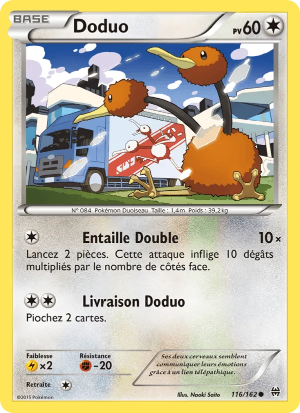 Doduo · Impulsion Turbo 116/162