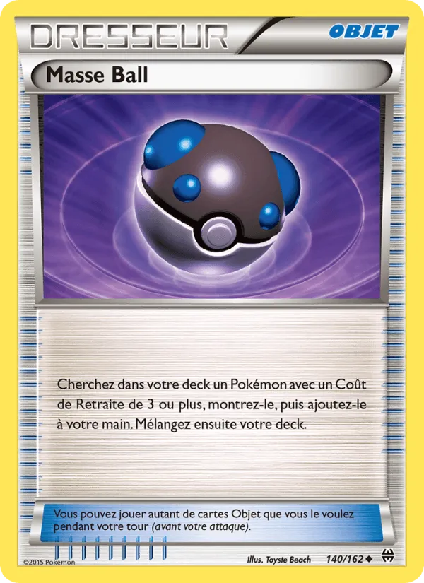 Masse Ball · Impulsion Turbo 140/162