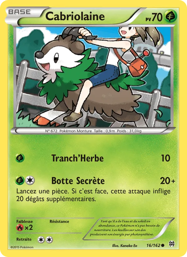 Cabriolaine · Impulsion Turbo 16/162