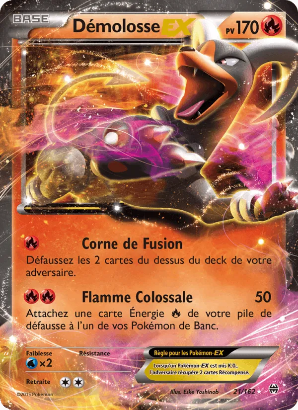 Démolosse EX · Impulsion Turbo 21/162
