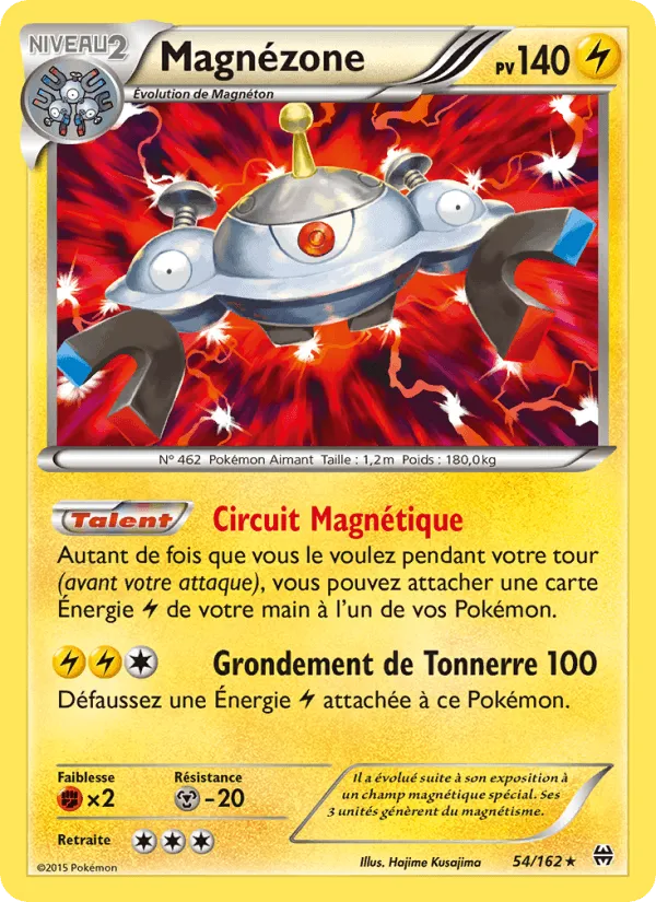 Magnézone · Impulsion Turbo 54/162