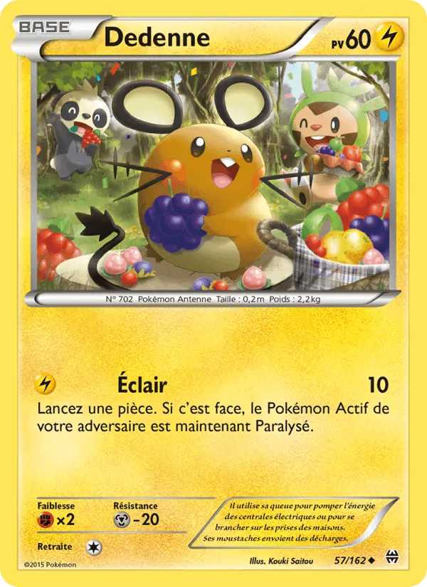 Dedenne · Impulsion Turbo 57/162