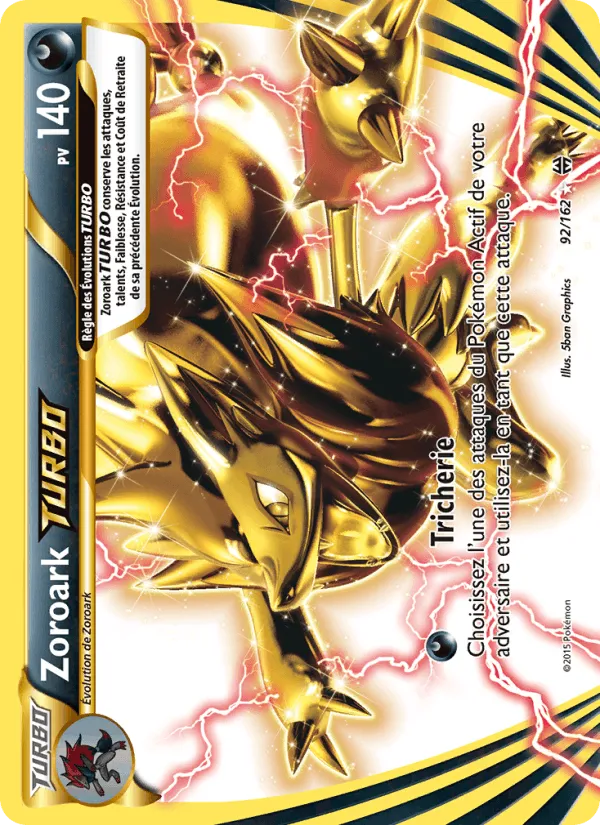 Zoroark TURBO · Impulsion Turbo 92/162