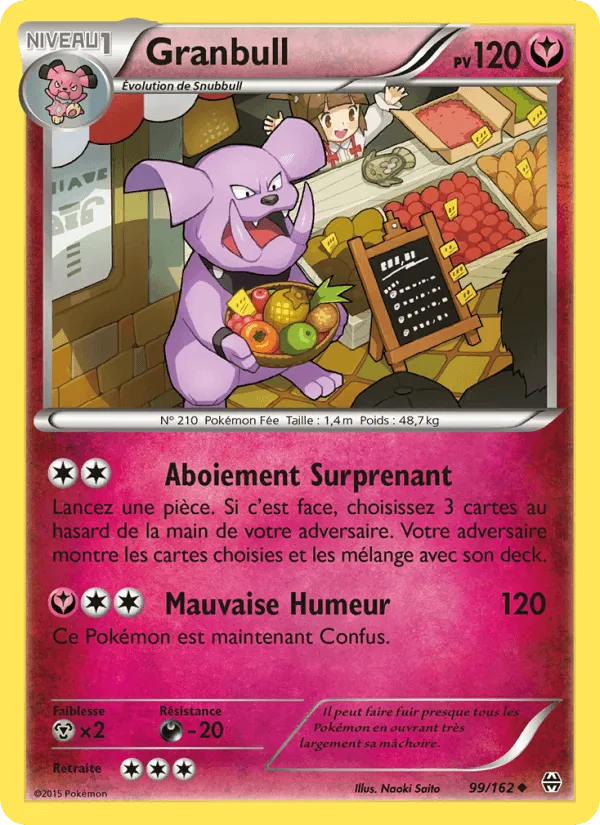 Granbull · Impulsion Turbo 99/162