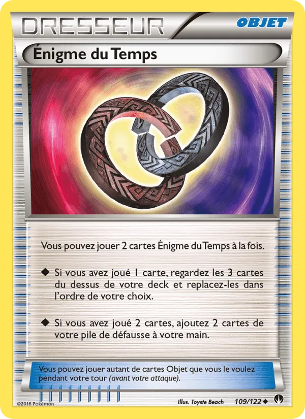 Énigme du Temps · Rupture Turbo 109/122