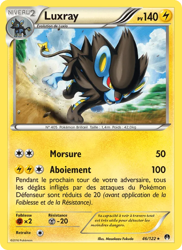 Luxray · Rupture Turbo 46/122