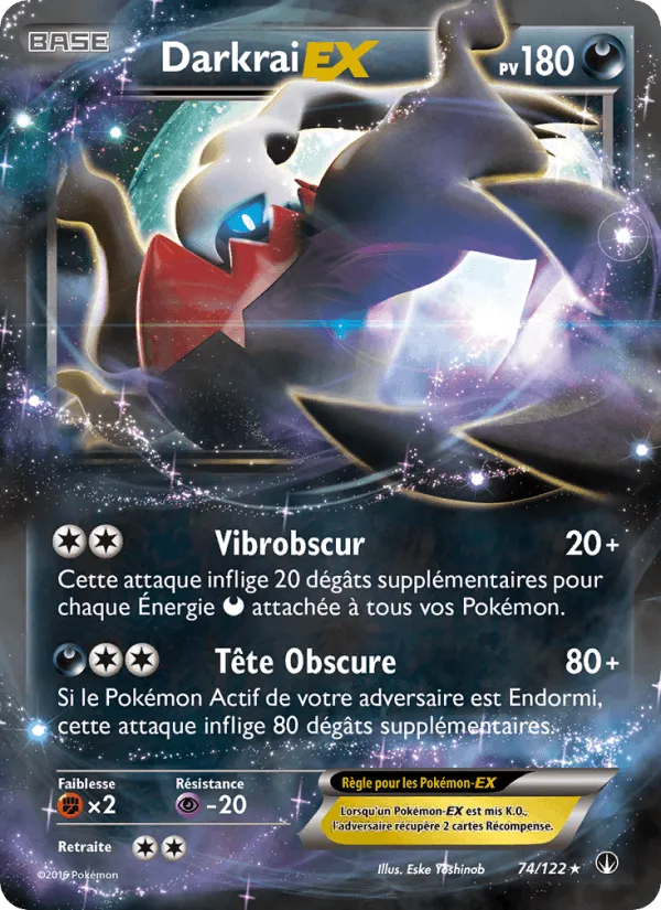 Darkrai EX · Rupture Turbo 74/122