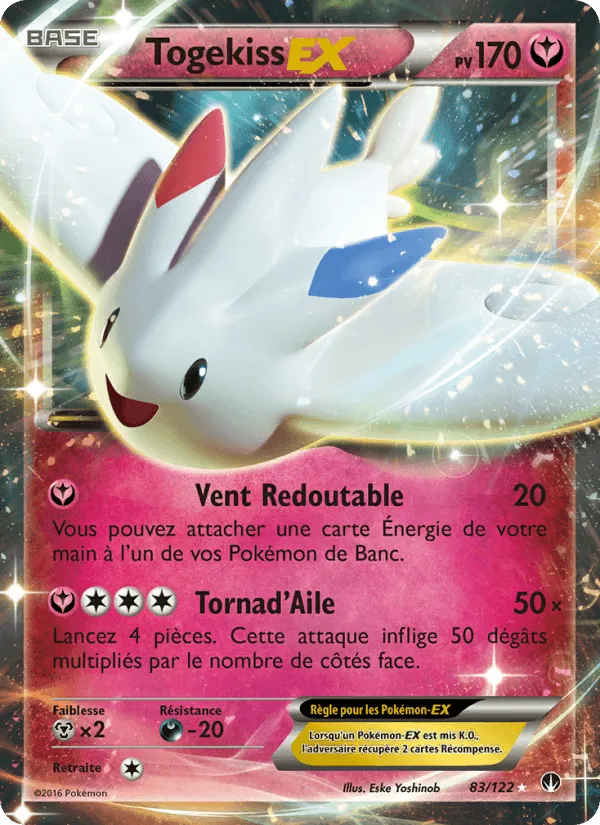 Togekiss EX · Rupture Turbo 83/122