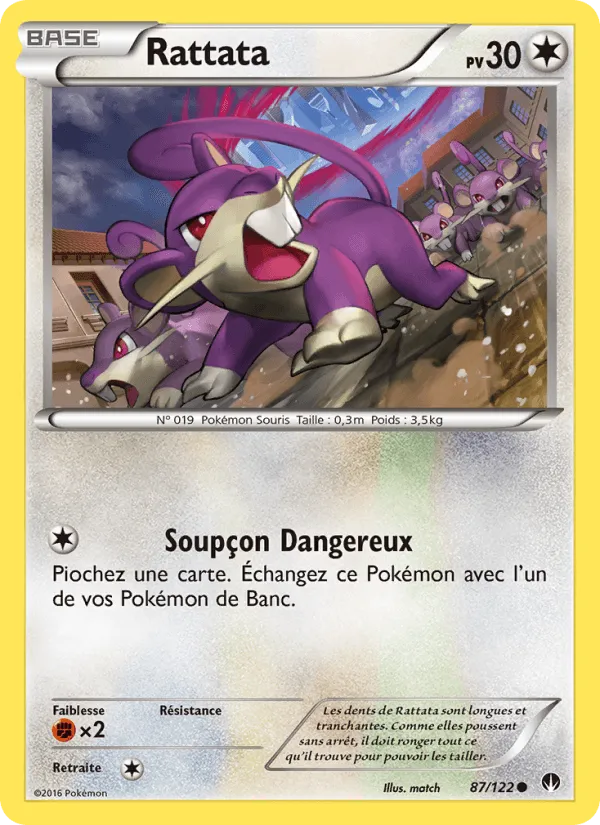 Rattata · Rupture Turbo 87/122