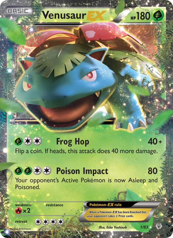 Venusaur EX · Generations 1/83