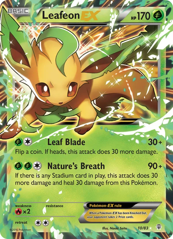 Leafeon EX · Generations 10/83