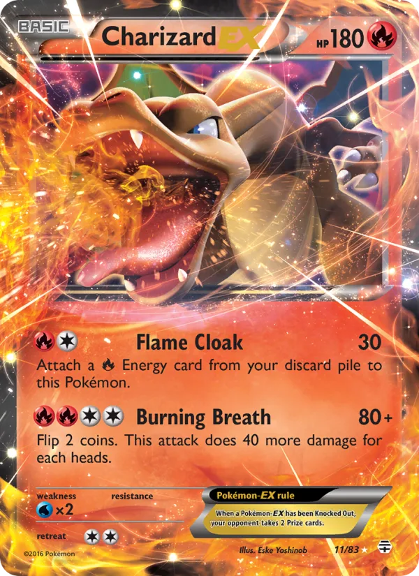 Charizard EX · Generations 11/83