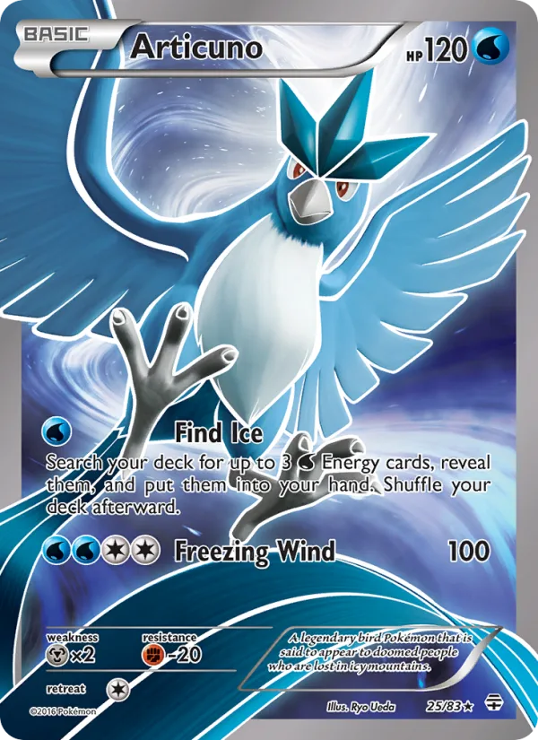 Articuno · Generations 25/83