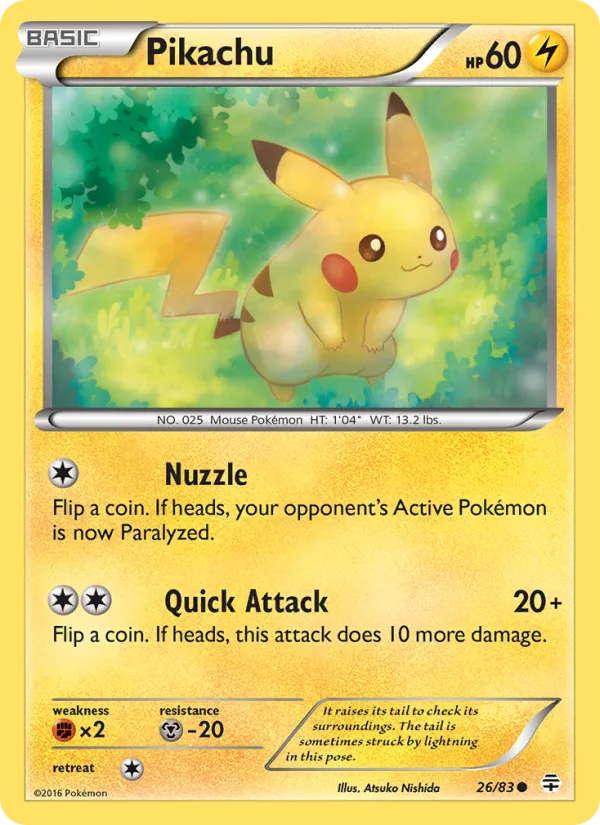 Pikachu · Generations 26/83