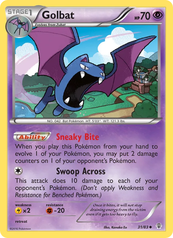 Golbat · Generations 31/83