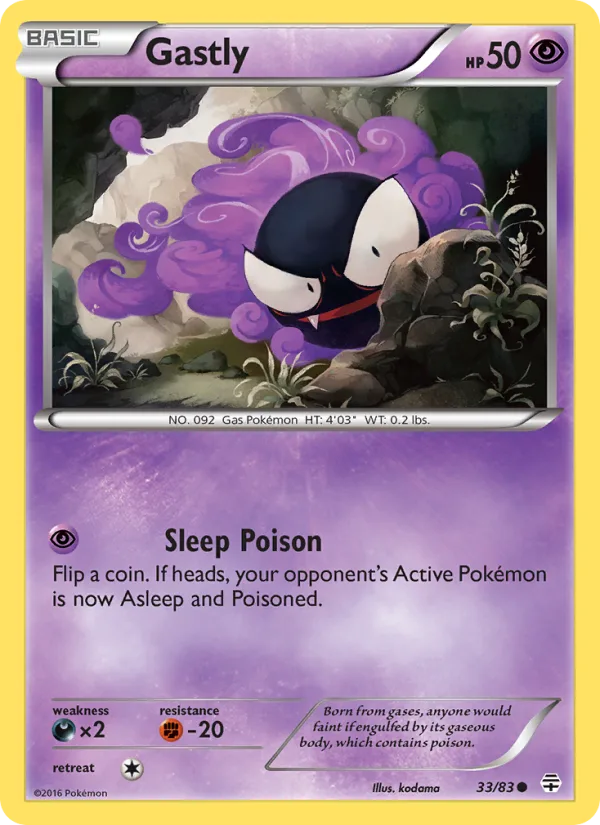 Gastly · Generations 33/83