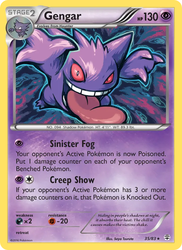Gengar · Generations 35/83