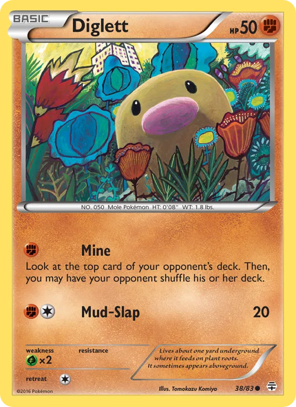 Diglett · Generations 38/83