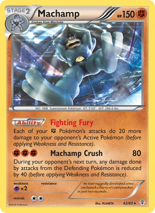 Machamp · Generations 42/83
