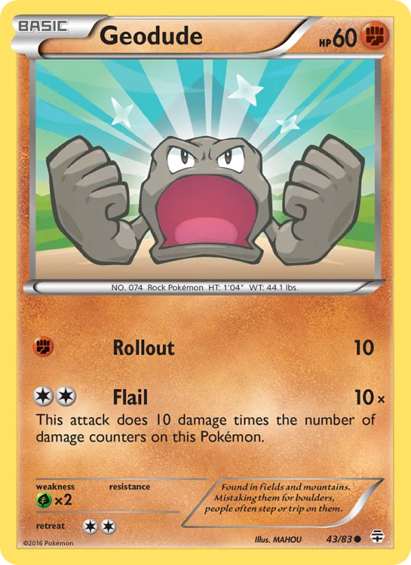 Geodude · Generations 43/83