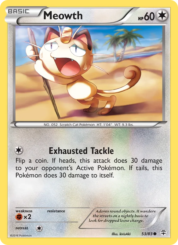 Meowth · Generations 53/83
