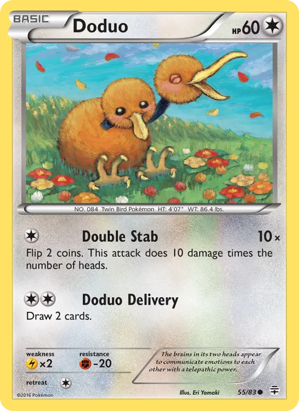 Doduo · Generations 55/83