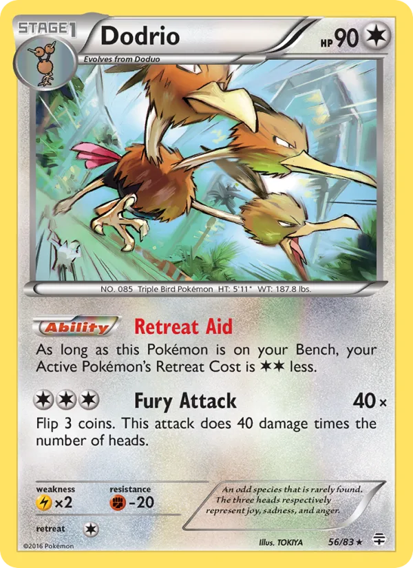 Dodrio · Generations 56/83