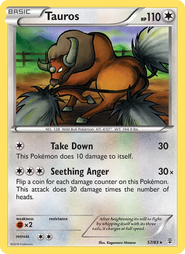 Tauros · Generations 57/83