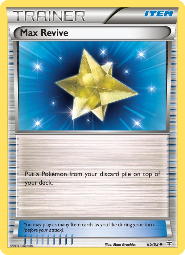 Max Revive · Generations 65/83