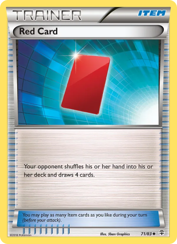 Red Card · Generations 71/83