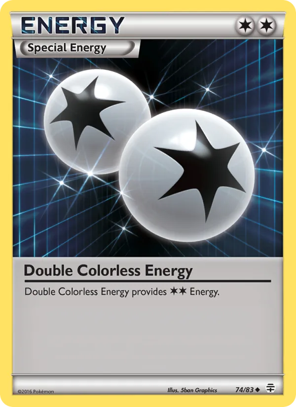 Double Colorless Energy · Generations 74/83