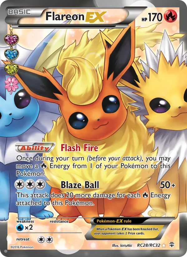 Flareon EX · Generations RC28/83
