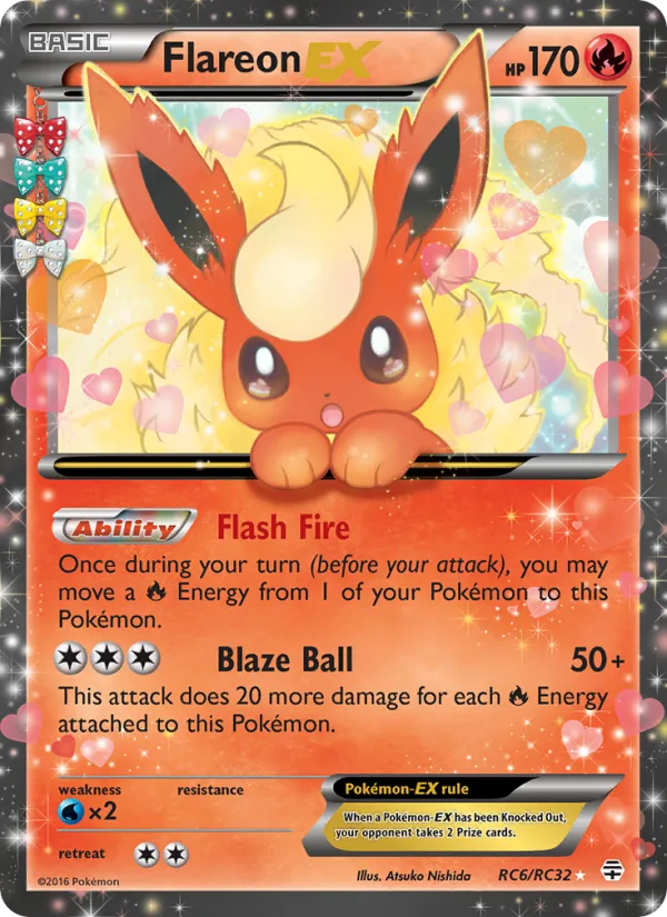 Flareon EX · Generations RC6/83