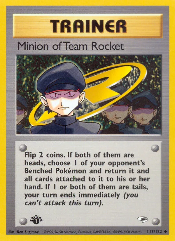 Minion of Team Rocket · Gym Heroes 113/132