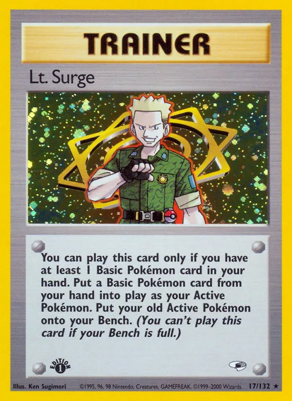 Lt. Surge · Gym Heroes 17/132