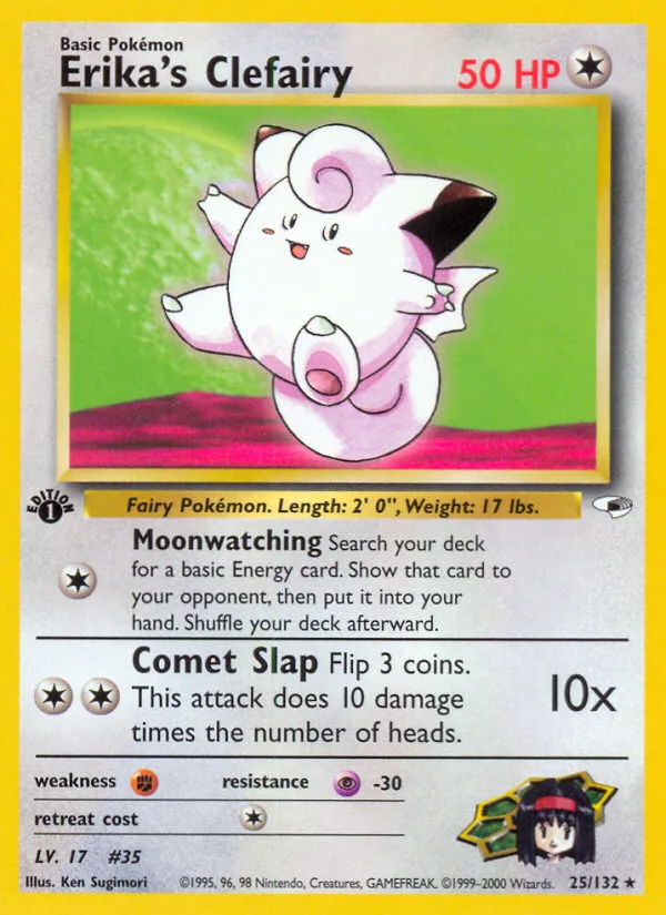 Erika's Clefairy · Gym Heroes 25/132